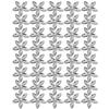 200pcs Pack Flatback Acrylic Resin Sewing Shiny Crystal With Hole Craft Accessories(#4)