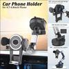 Car Phone Stand Armor 360° Rotatable Dashboard Mobile Unit Support Bracket with Phone Number Plate for IPhone Auto Accessories