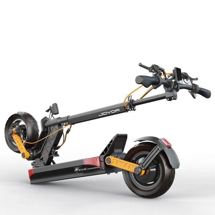 JOYOR S5-Z - Trottinette électrique Pliable - Moteur 600W - Batterie 48V 13Ah - Autonomie 45km - 10'' Pneus - Max 45KM/H - Noir