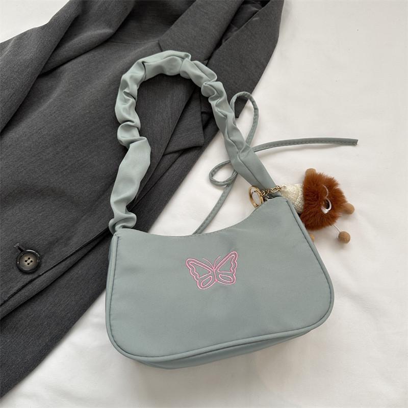 2023 New Simple Casual Handbag Street Fashion Oxford Cloth Shoulder Bag