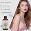 Cold Pressed Organic Castor Oil, Hexane-Free Natural Body Oil for Daily Skin Hydrating & Moisturizing, Multi-use Gentle Facial & Body Massage Oil 100m