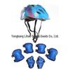 Conjunto de Equipamento de Proteção Ajustável para Patins In Line Infantil com Capacete