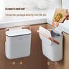 ecoco 10L Wandmontierbarer Küchenmülleimer
