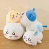 Chiikawa Series Long Doll Plush Cartoon Hachiware Soft Pillow Cute Plush Doll Ornament Anime Plush Gift for Girl Home Decoration
