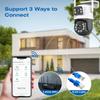 ICSEE Outdoor PTZ Wireless Home Surveillance Camera - High-Definition