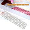 Diamond Painting Drill Cross Stitch Ruler Stainless Steel DIY Diamond Painting Tools Drawing Ruler Square Round Drill Tools