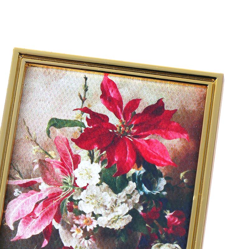 Puppenhausminiatur 1:12 Dekorative Holzrahmen Ölmalerei DIY