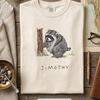 Jimothy Raccoon T-Shirt, Funny Meme Animal Tee, Cute Raccoon Illustration Shirt, Garment Dyed Unisex Comfort Colors Tee, Funny Gift
