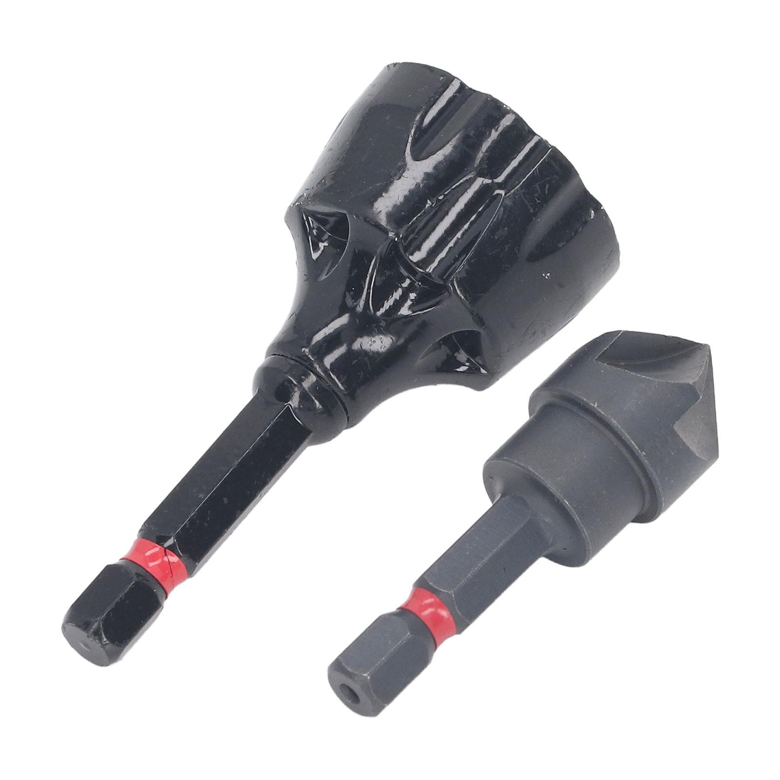 

Deburring Chamfer Tool Set 14in Drill Bit Deburring External Chamfer Tool for Processing