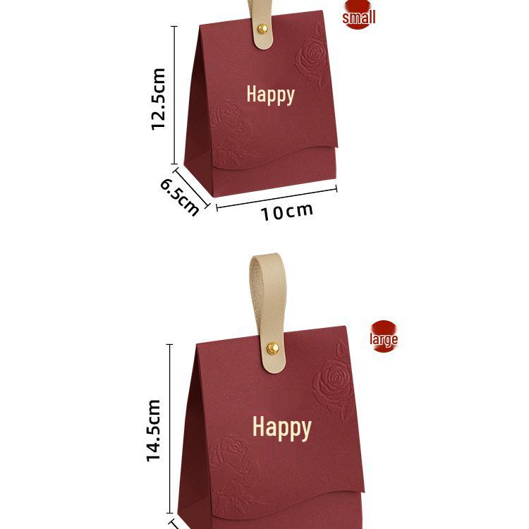 2025 Elegant Wedding Favor Candy Boxes: Full Moon Gift Bags
