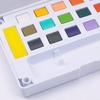 Portable Watercolor Gouache Paint Set - 12/18/36 Colors with Water Brush