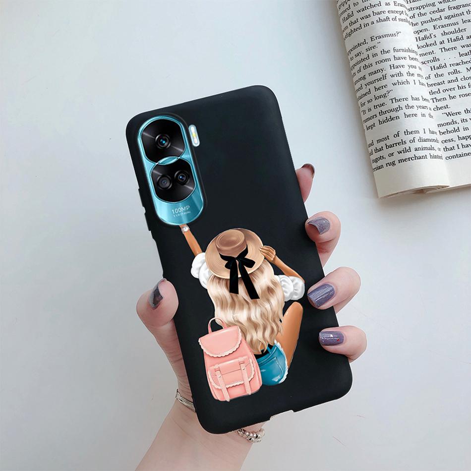For Huawei Honor 90 Lite Case Honor90 Lite Soft Silicon Super Mom Baby Fashion Girls Back Cover for Honor 90 Lite 5G 6.7" Fundas