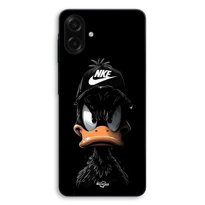 Hülle Für Samsung Galaxy A08 Nike Schwarz Donald Maniacase schwarz