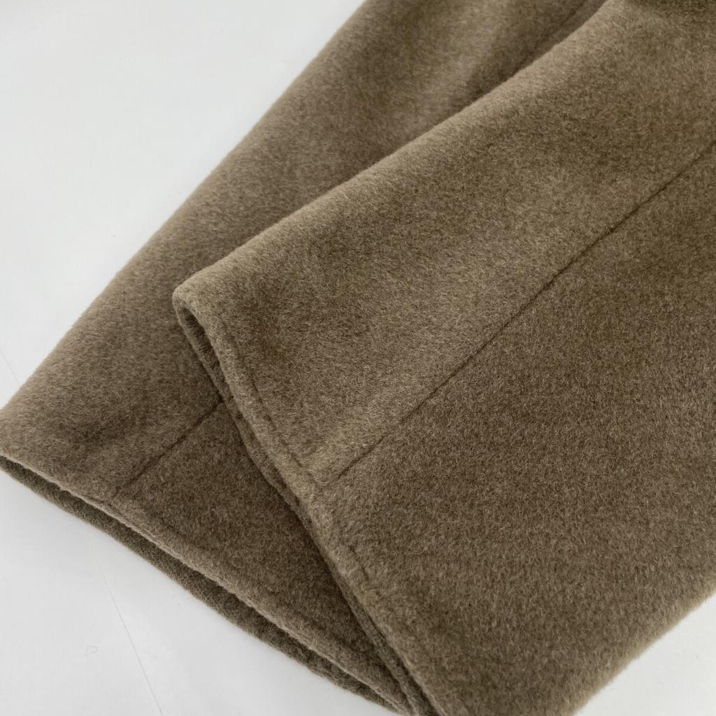 Max Mara Brown White Tag Wool 90% Cashmere 10% Chester Coat Coat 40 BrownUsed