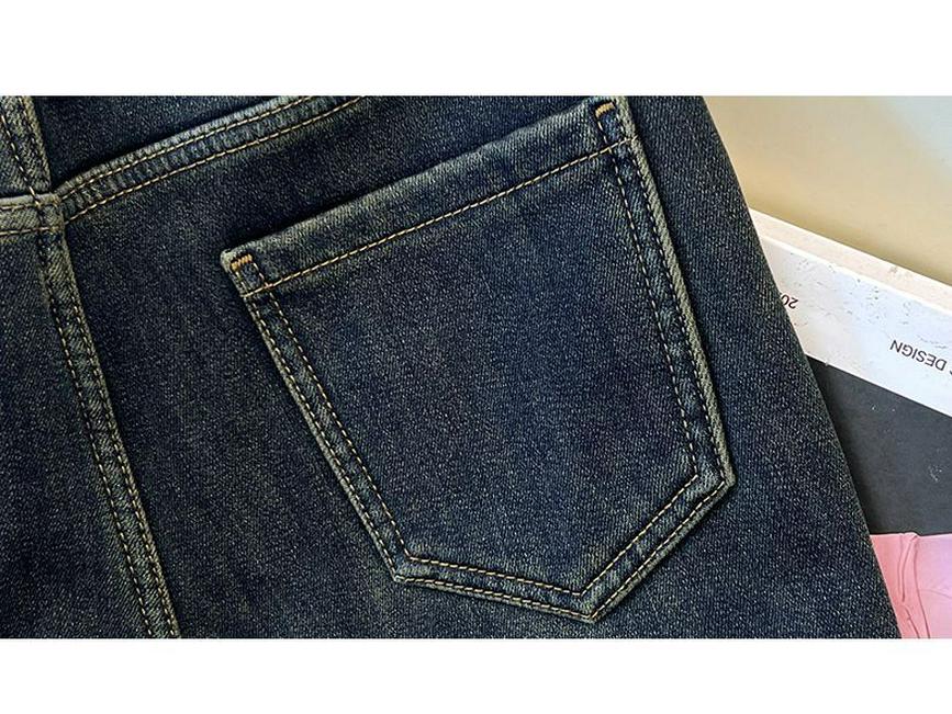 Women's High Waist Retro Wide Leg Jeans - Autumn/Winter 2025 - Plus Size & Petite