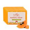 Velas Papayaseife Für Strahlende Haut 110g Jede Packung mit 4