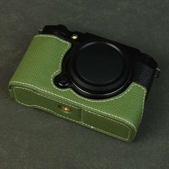 X-M5 Camera Half Case Faux Leather Half-body Protective Cover Scratch Dust Protection Camera Cover for Fujifilm X-M5