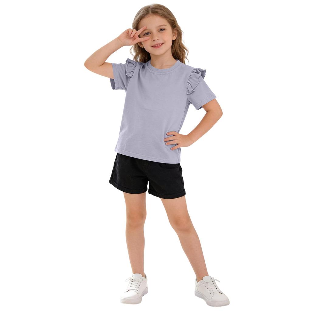 Children's Fashionable Short-Sleeve Casual Loose-Fit Top