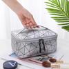 Brand Design New PU Makeup Bag Handheld Portable Women's Large Capacity Waterproof Travel Washroom Storage Bag BX018