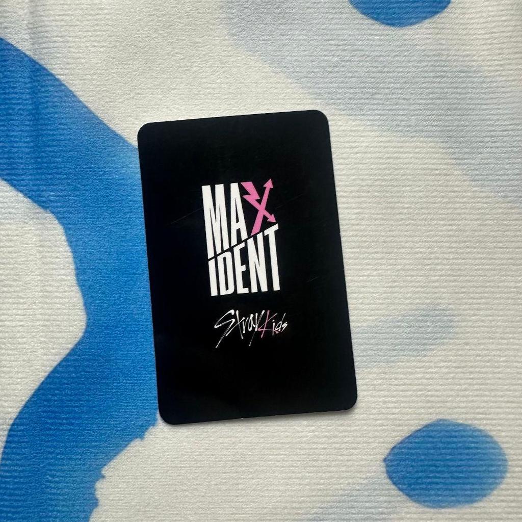 [USED] Straykids 2nd Week MAXIDENT Sanok Seungmin Trading Card