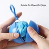 Compact Keychain Rain Poncho Ball Disposable Waterproof Cloak for Adults Mini Hook Design