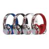 Graffiti Wireless Over-Ear Headphones with Heavy Bass - Bluetooth 5.4 Universal Headset for Music and Mobile Devices.
