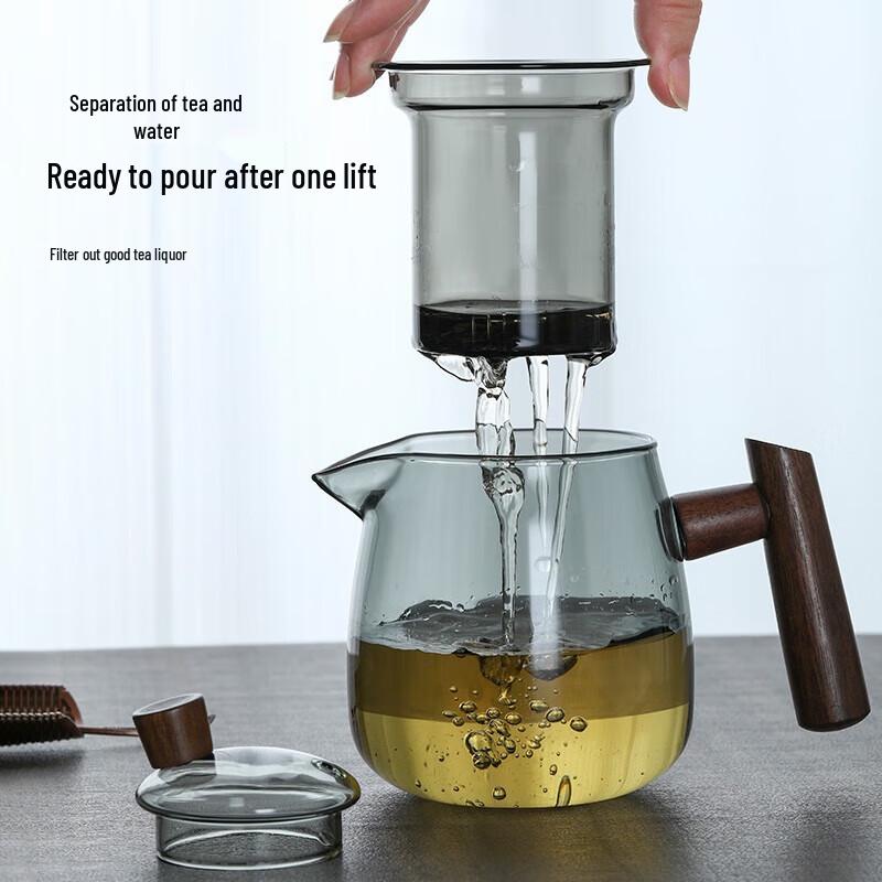 Lu Feng Lai 9-Piece High-Temperature Glass Tea Set