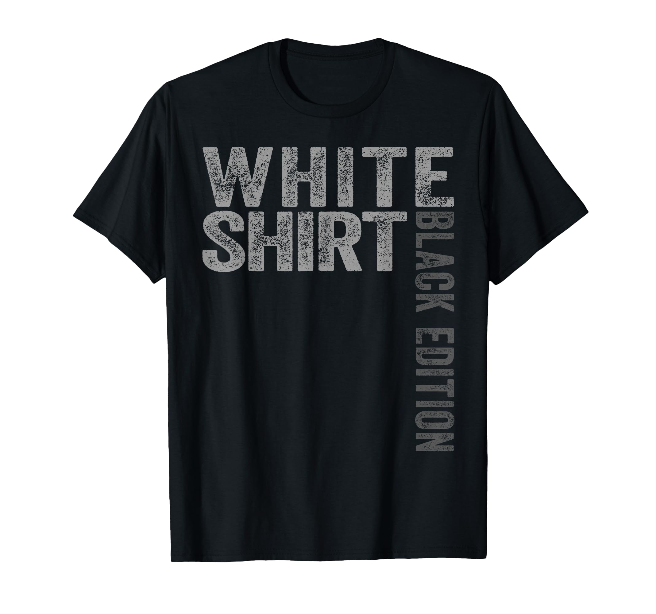 

Sarcastic Funny White Shirt Black Edition T-shirt чёрный