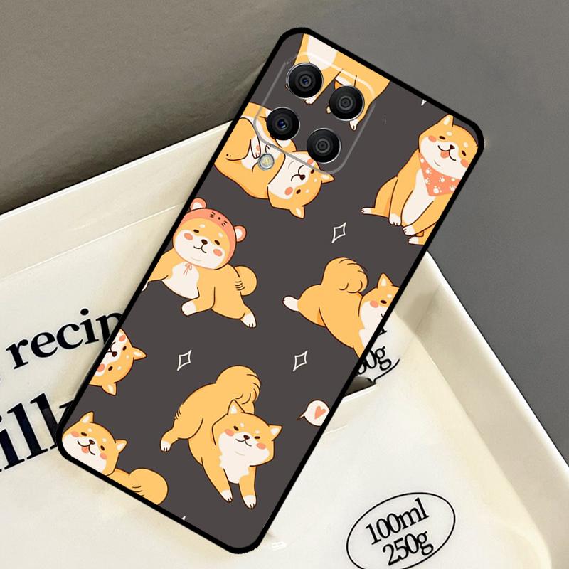 Animal Shiba Inu Case For Samsung Galaxy M14 M34 M54 M56 M16 M36 M13 M15 M35 M55 M11 M31 M53 M51 M12 M32 M52