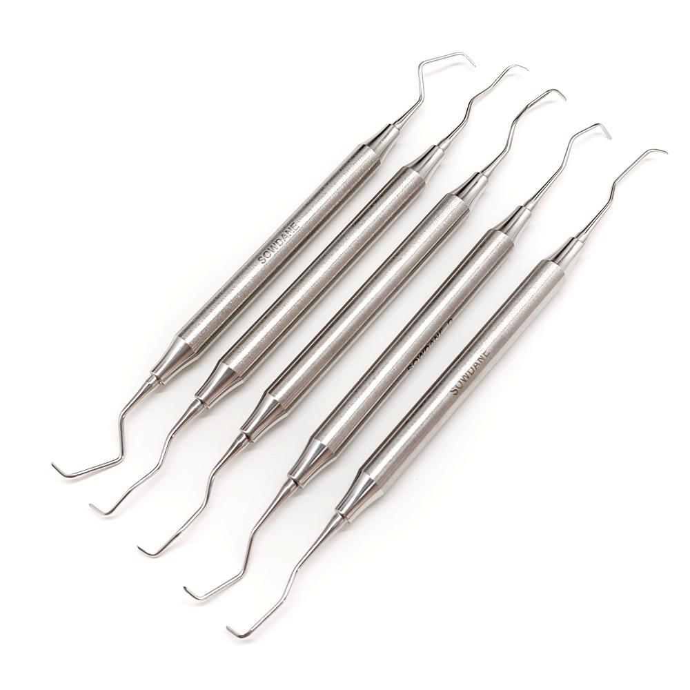 1 stück Dental Professional Gracey Kürette Parodontalen Knochen Küretten Perio Dental Instrument Werkzeug Hand verwenden Dental Zahn Reinigung Scaler