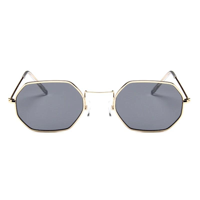 Quadratische Vintage Sonnenbrille Damen Herren Mode Retro Sonnenbrille Weiblich Männlich Spiegel Mode Reise Punk Outdoor