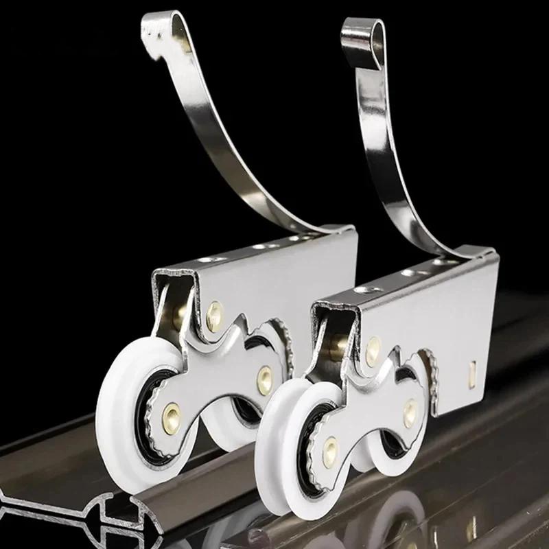Heavy Duty Sliding Closet Door Roller Quiet Smooth Operation Durable Replacement for Wardrobe Repair Home Furniture Upgrade