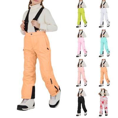 Children's Jumpsuit, Loose And Warm Adjustable Shoulder Strap Ski Jumpsuit