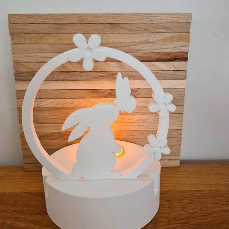 Easter Bunny Molds Cute Easter Bunny Candle Mold Silicone Mould Insert Easter Bunny Decorations Easter Rabbit Mold For Plaster