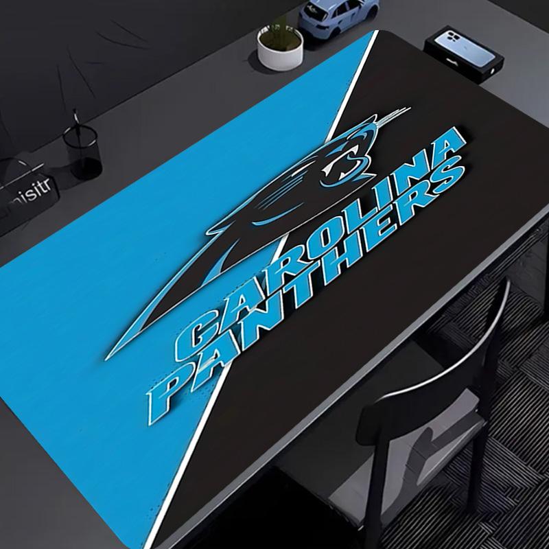 Carolina Panthers Mouse Pad - Non-Slip Rubber Base, Smooth Surface for Work,Gaming,Office,And Home Use, Desk Mouse Pad