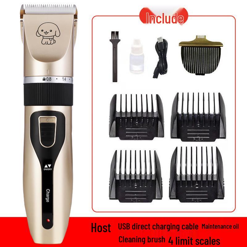 Kuanger Pet Electric Hair Trimmer Set for Dogs & Cats