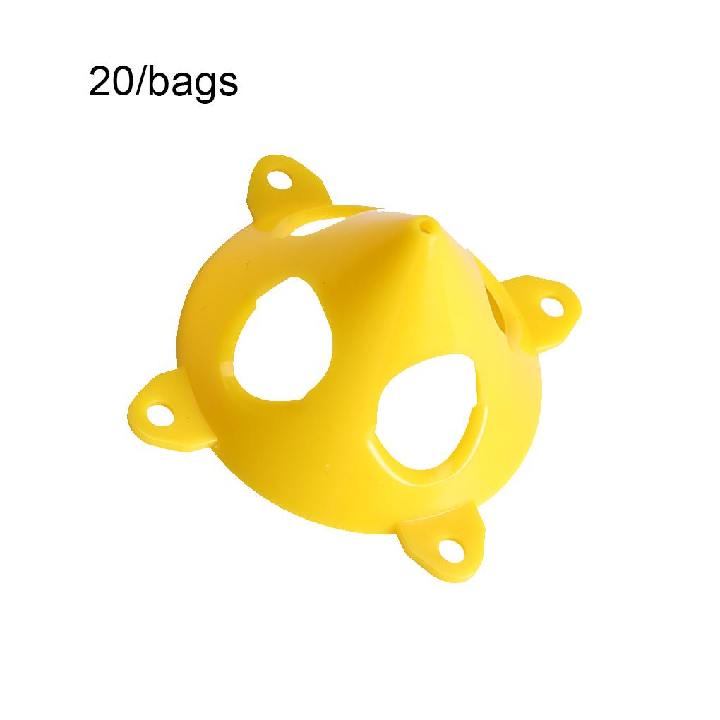 Stackable Pyramid Stand Door Risers For Convenient Storage Pouring With Minimal Contacting