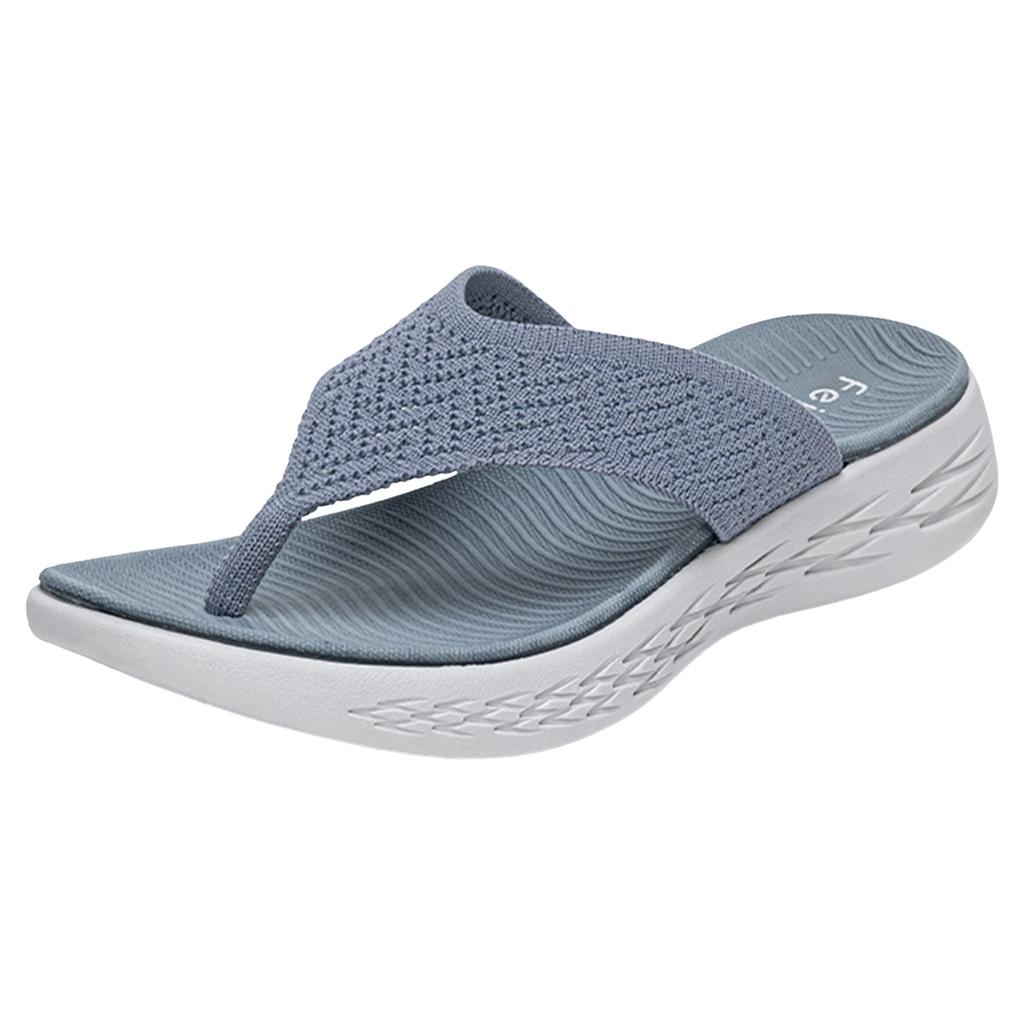 Stud Sandals For Women Women Shoes Wedge Thick Soled Flip Flops Fashionable Outdoor Beach Sandals Sandals For Woman