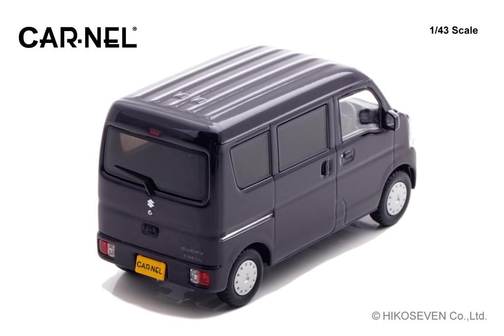 Hiko Seven Suzuki Every JOIN Turbo 2021 Moonlight Violet Pearl Metallic Finished Model CN432105 (CARNEL) 1/43 (DA17V)