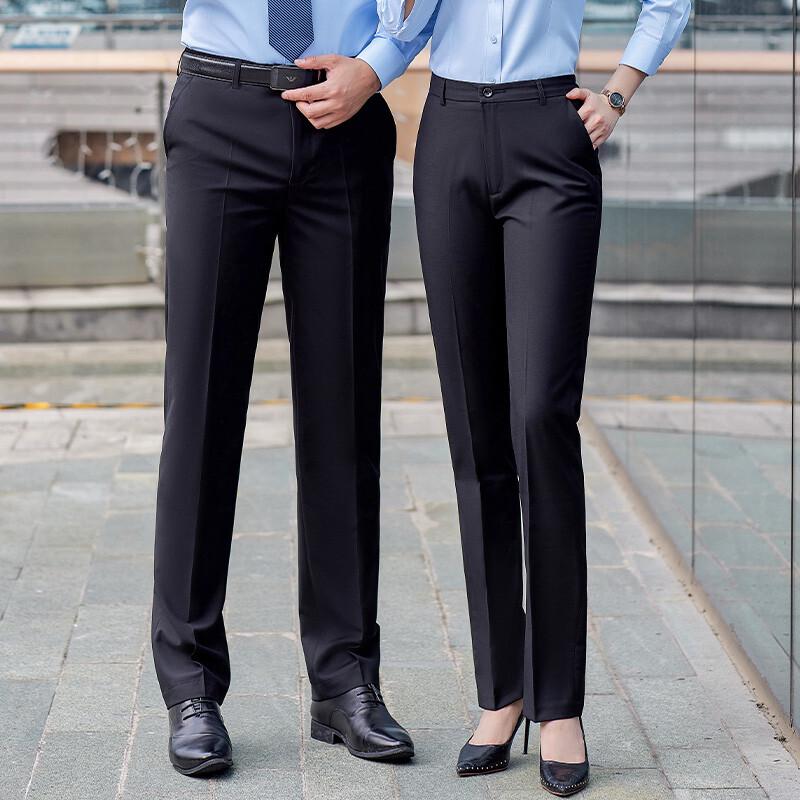 Tluoman Unisex Wrinkle-Resistant Business Suit Pants 32