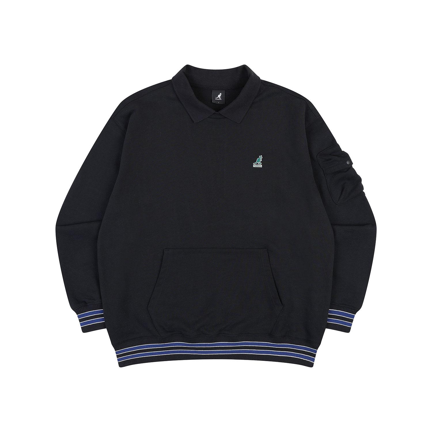 Kangol College Athlete Sweatshirt 1763 Black Black/S