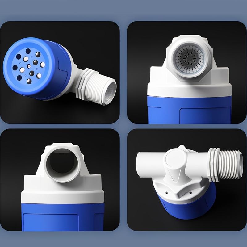 Automatic Water Level Control Valves Float Ball Valves Leak Proof Design with Silicone Seal Quick Fixing for Water Tank