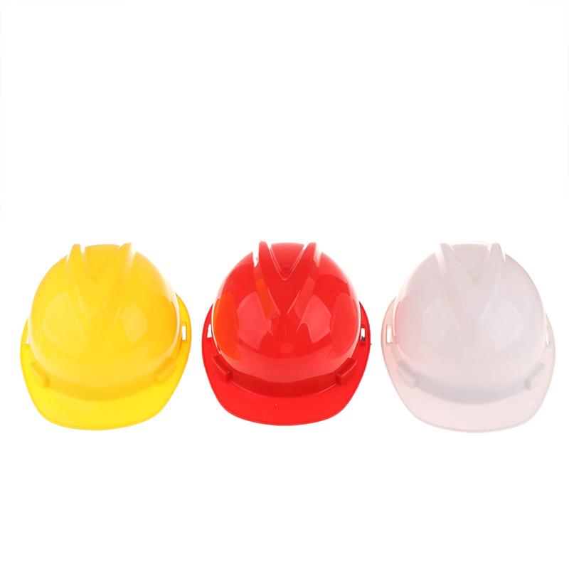 1 Piece Durable Construction High Strength Working Helmet Impact Resistant Shockproof Full Brim Hard Hat Protective Helmet