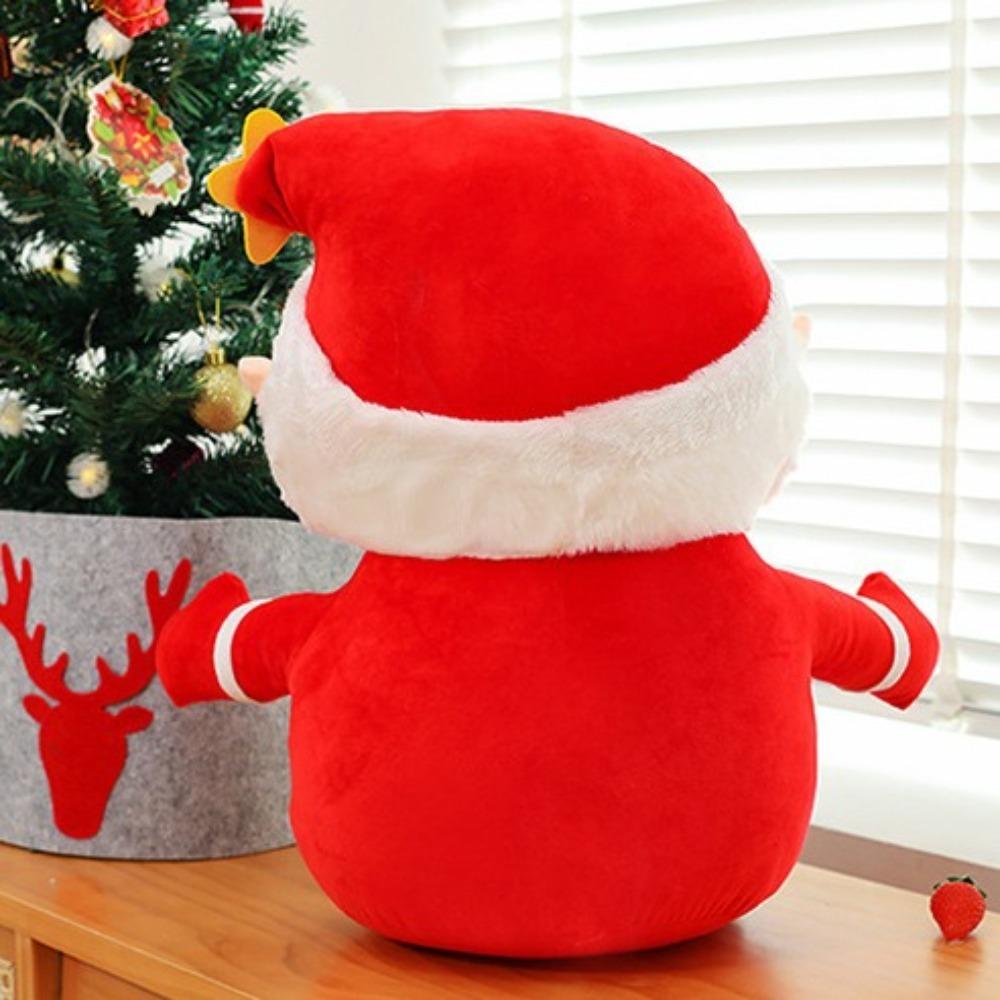 Christmas Tree Christmas Series Plush Toys Snowman Santa Claus Elk Plush Doll Ins   Home Decoration