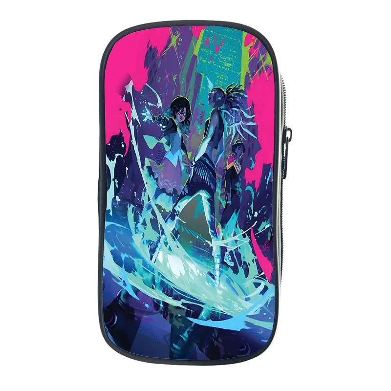 

Huntrix Girl Kpop Шкільний пенал Мисливці на демонів Сумка для зберігання приладдя Зої Румі Міра Саджа Хлопчики Діти Студенти Пенал Сумка Канцтовари 20