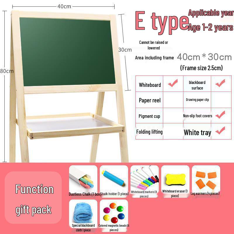 Kinder Staubfreie Abwischbare Tafel Staffelei & Wandaufkleber Zeichenbrett