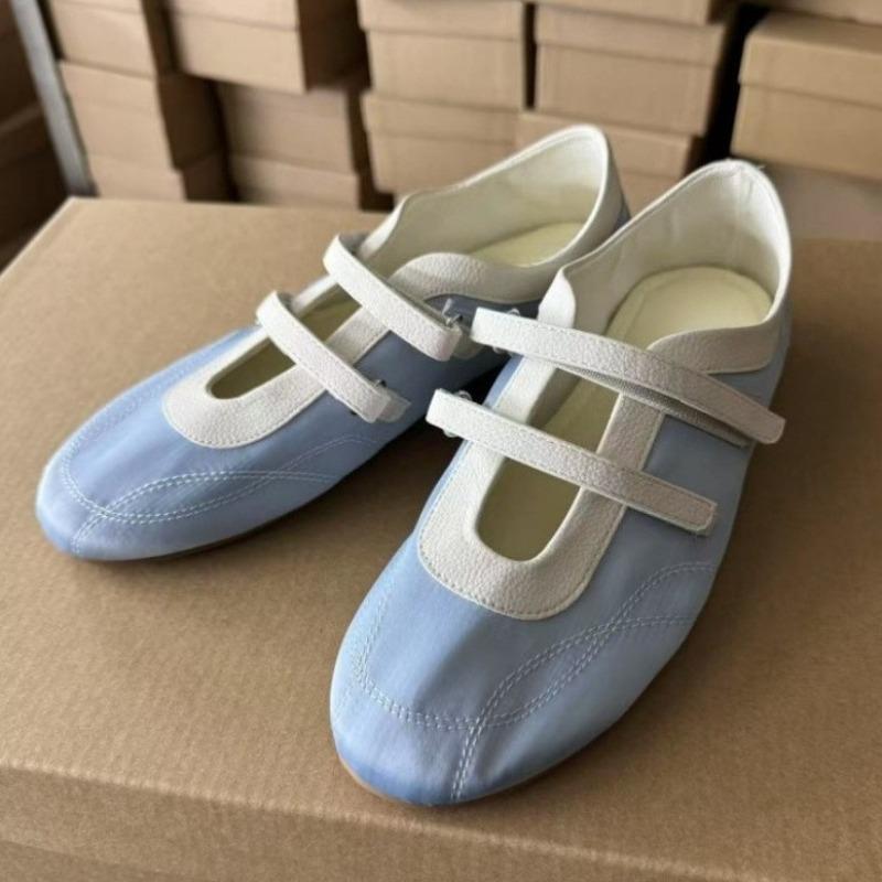 Fashion Vintage Casual Women Mary Jane Shoes Ballet Style Summer Footwear Trend Designer Brand Daily Walking Cozy Barefoot Female Flats