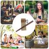 Portable Folding Outdoor Camping Hiking Chopsticks Folding Chopsticks Outdoor Camping Tableware Portable