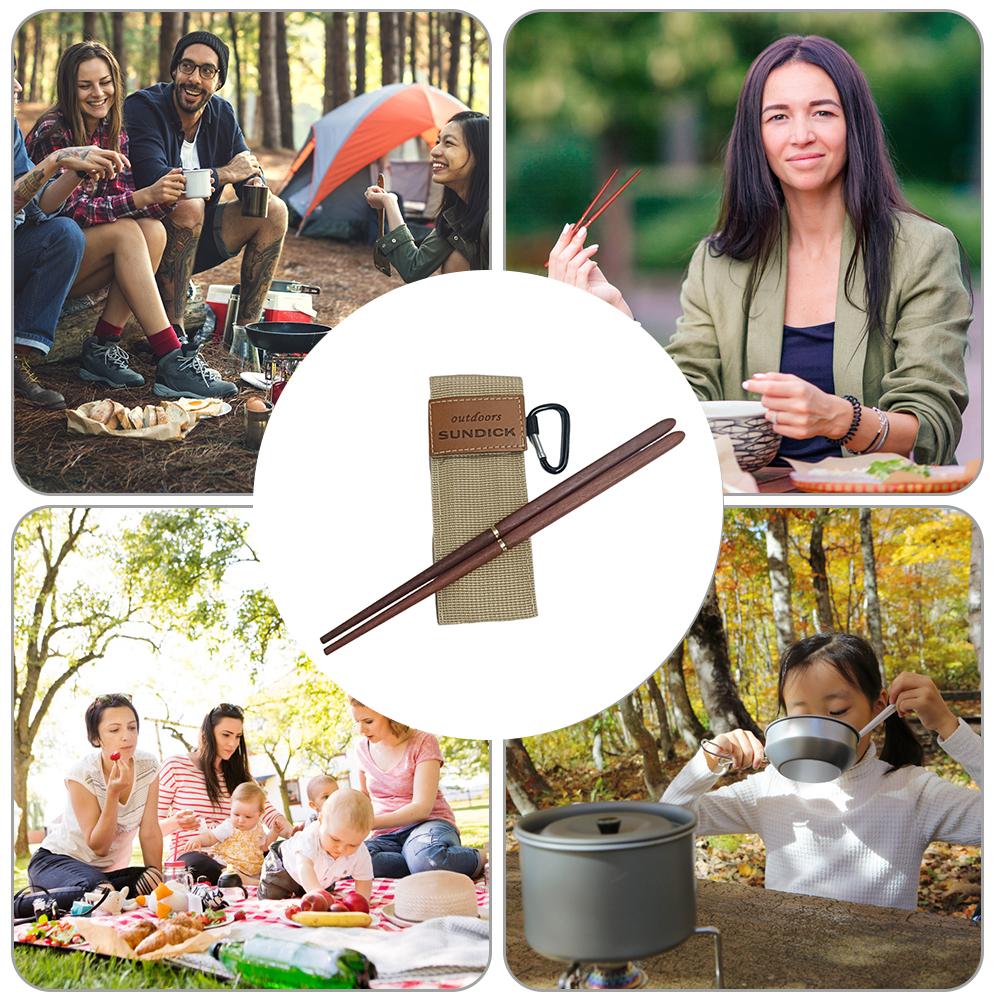 Portable Folding Outdoor Camping Hiking Chopsticks Folding Chopsticks Outdoor Camping Tableware Portable China Mainland