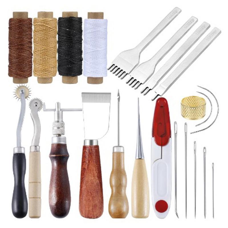 Leather Tools Handmade Leather Goods Making Tools Leather DIY Tool Set Handmade Leather Goods Bag Tools